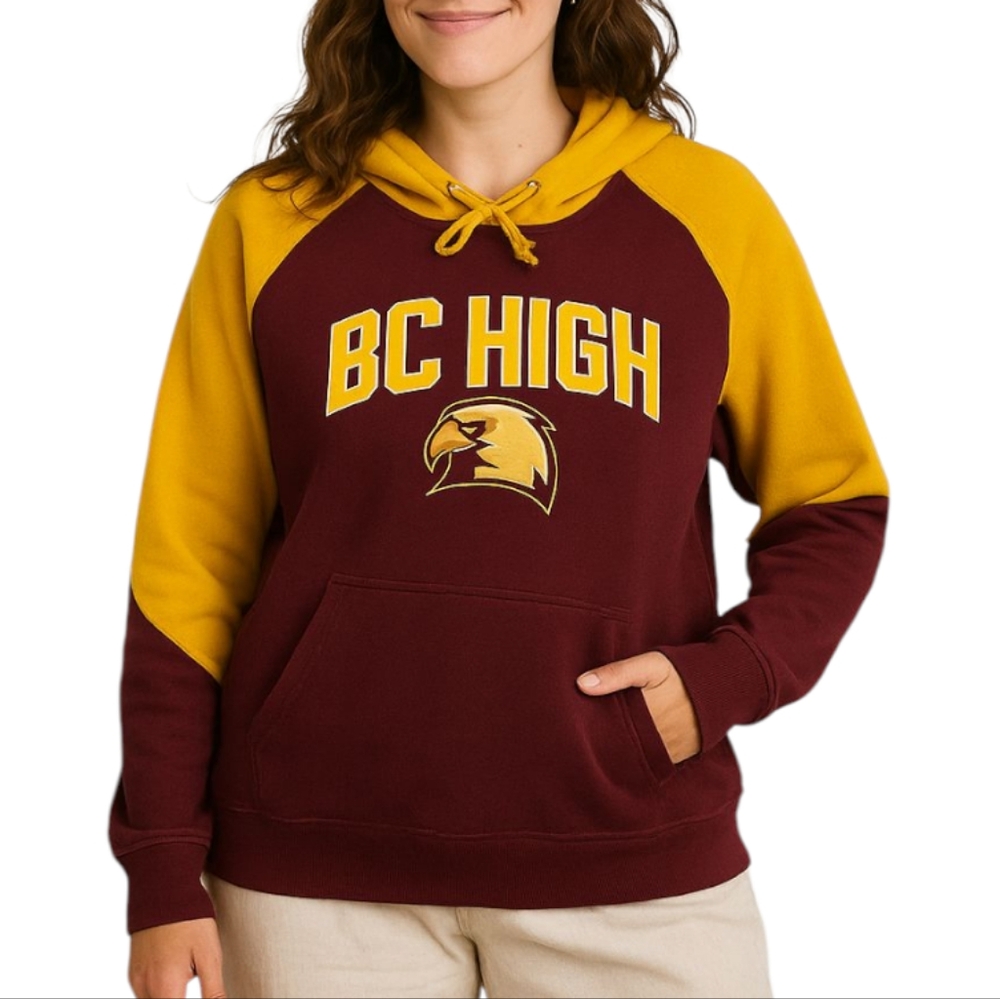 BC HIGH Underarmour Hoodie size large
